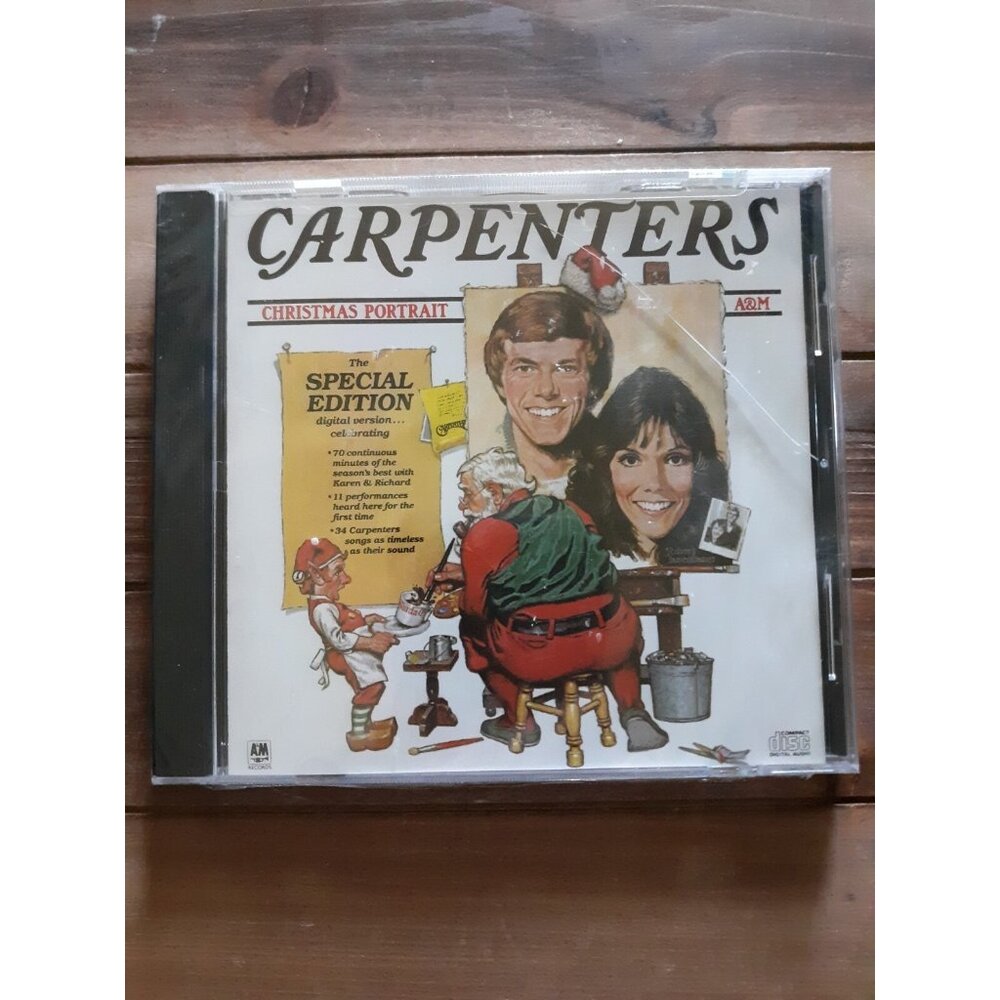 The Carpenters Christmas Portrait CD Special Edition A&M Holiday Music New